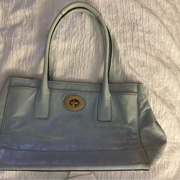 Coach Vintage Tiffany Blue Bag